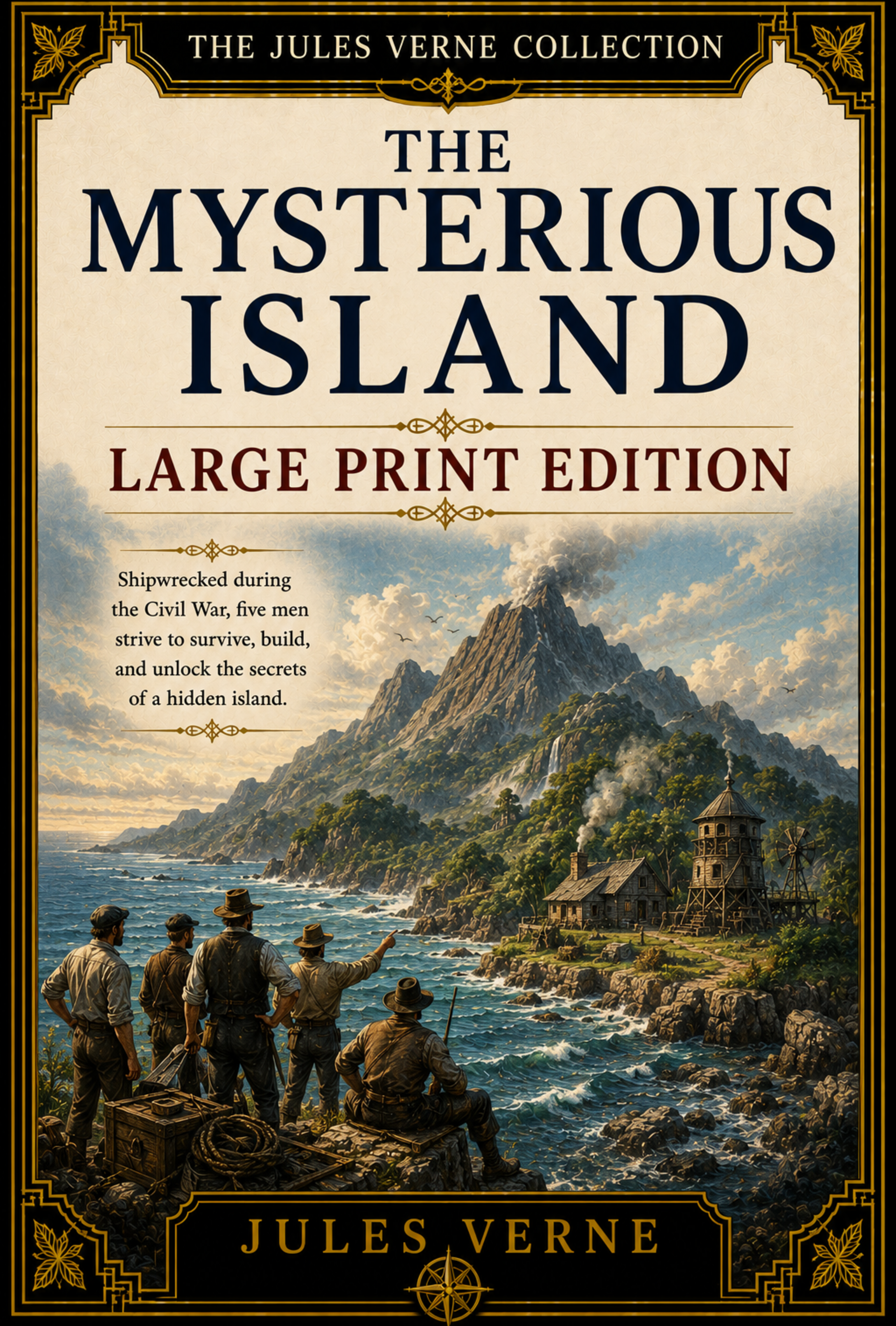 The Mysterious Island cover