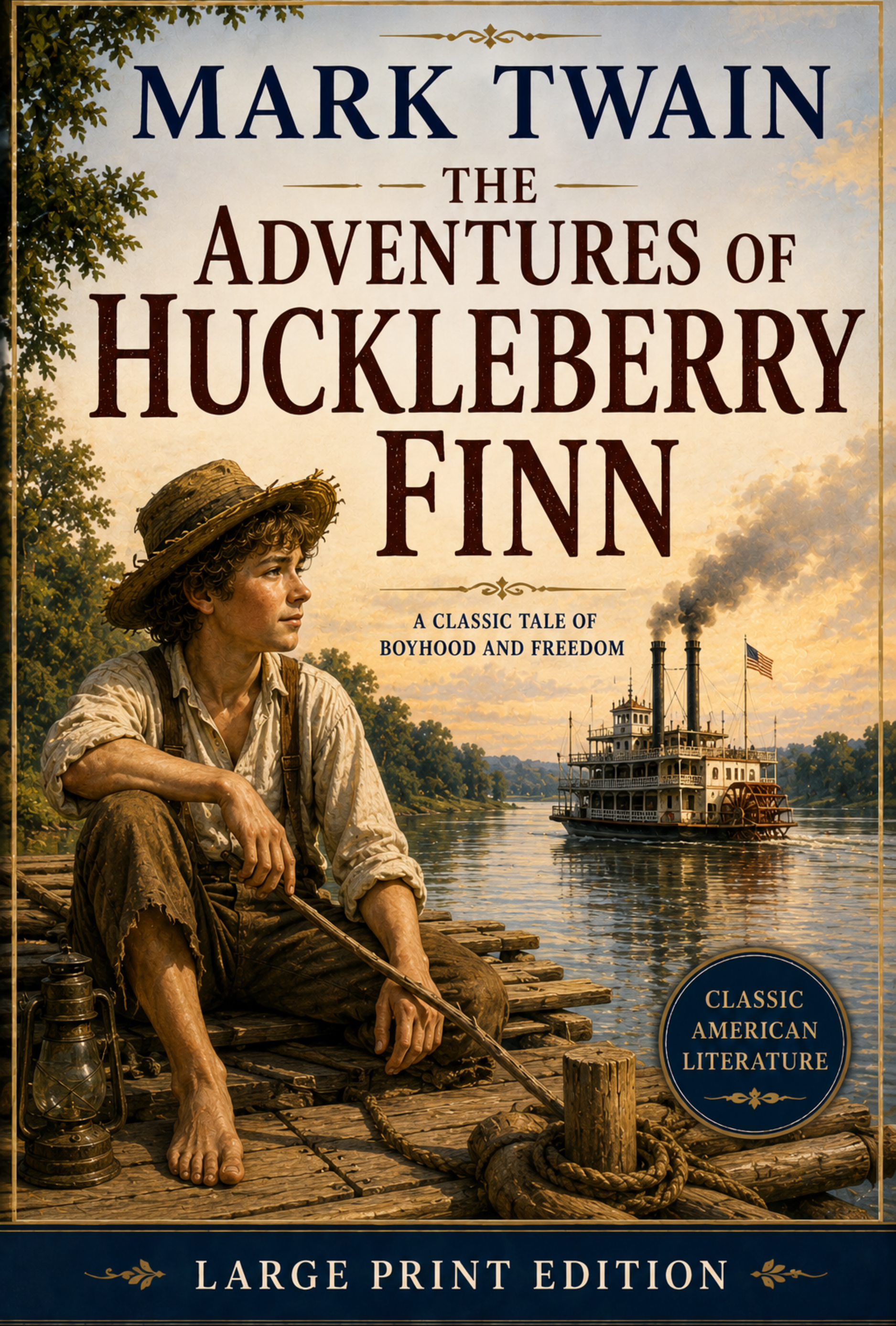 Adventures of Huckleberry Finn cover