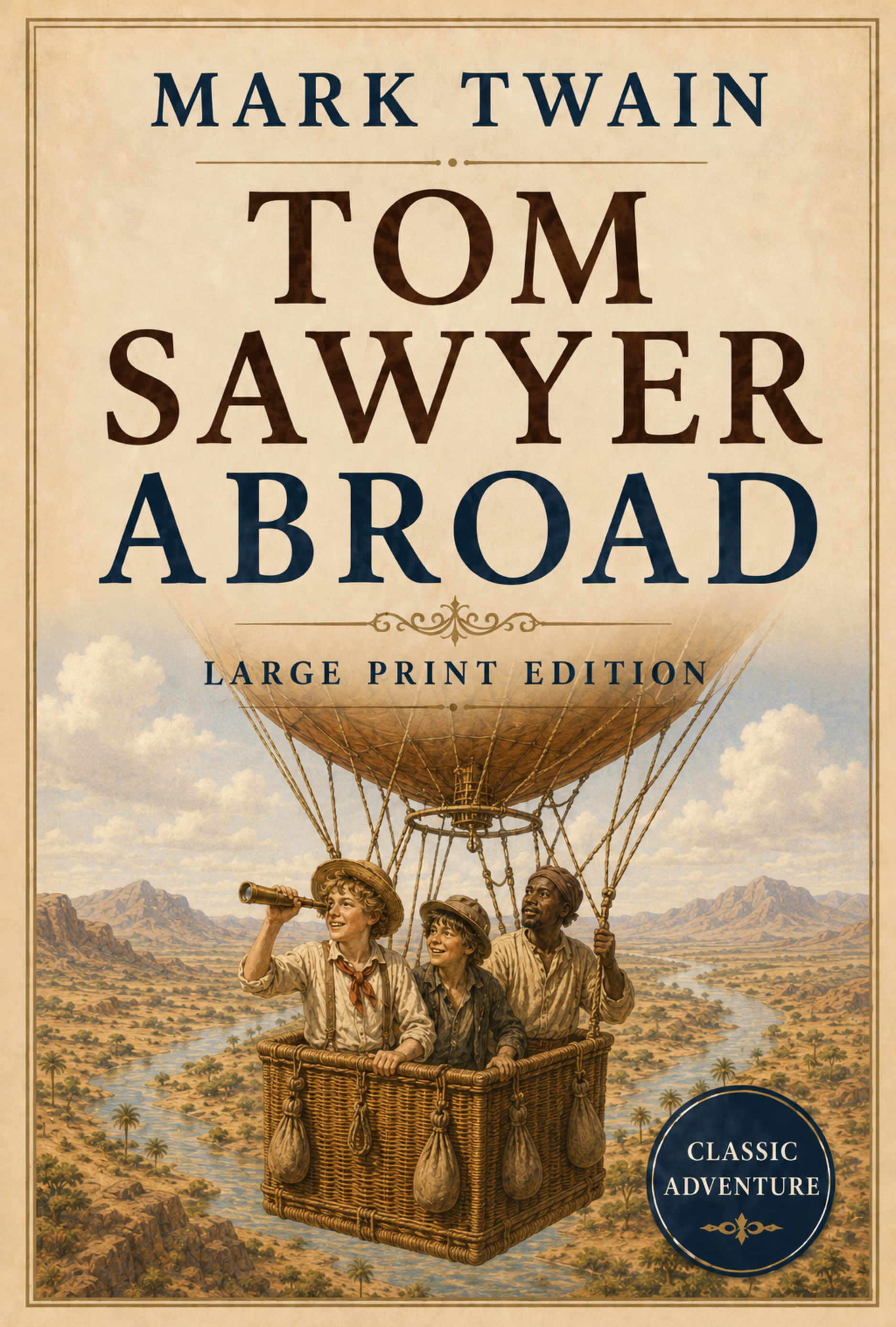 Tom Sawyer Abroad cover