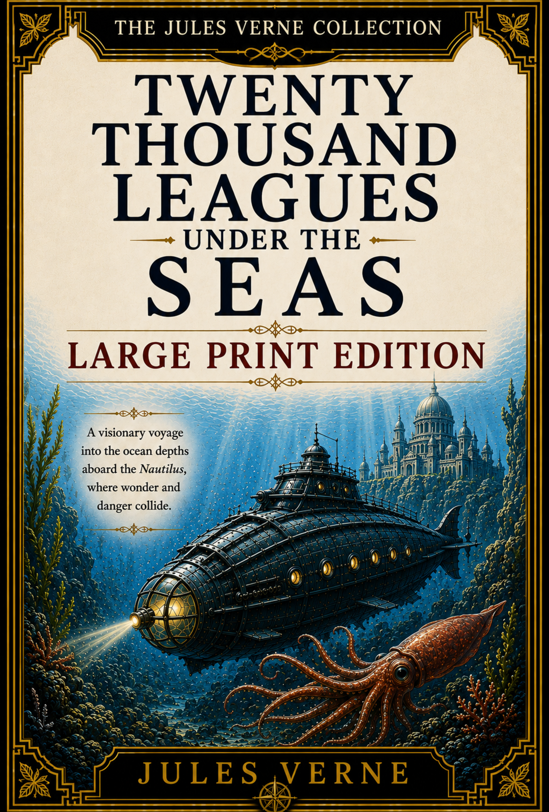 Twenty Thousand Leagues Under the Seas cover